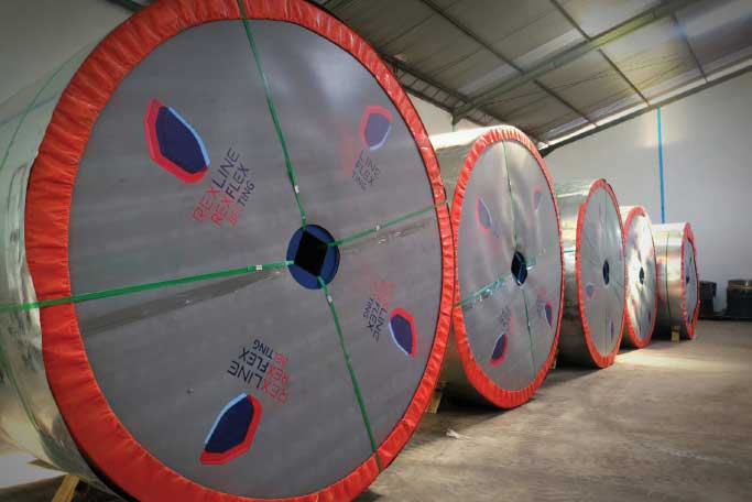 Rexline conveyor manufacturing fabrication facility East Java Indonesia