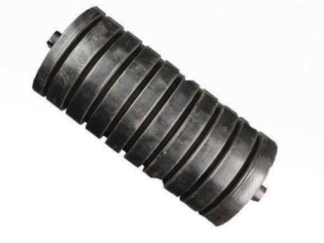 Rexline Impact Roller with rubber support rings