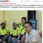 Berbagi Tanpa Batas Rexline Indonesia Bagikan Ratusan Paket Makanan Tegaskan Nilai Kemanusiaan Di Lamongan News