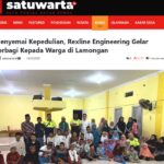 Menyemai Kepedulian Rexline Engineering Gelar Berbagi Kepada Warga Di Lamongan News