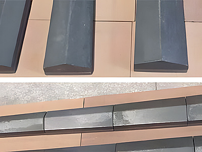 Ni-Hard wear liner bars and segments used for chute and equipment lining