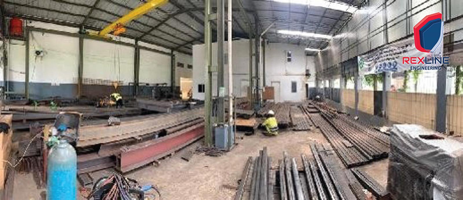 Rexline Engineering to prepare an NPK granulation machine for SAMF Rexline Engineering to prepare an NPK granulation machine for SAMF